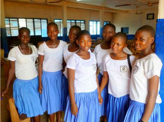 Ghana school girls 1